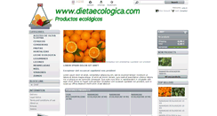 Desktop Screenshot of dietaecologica.com